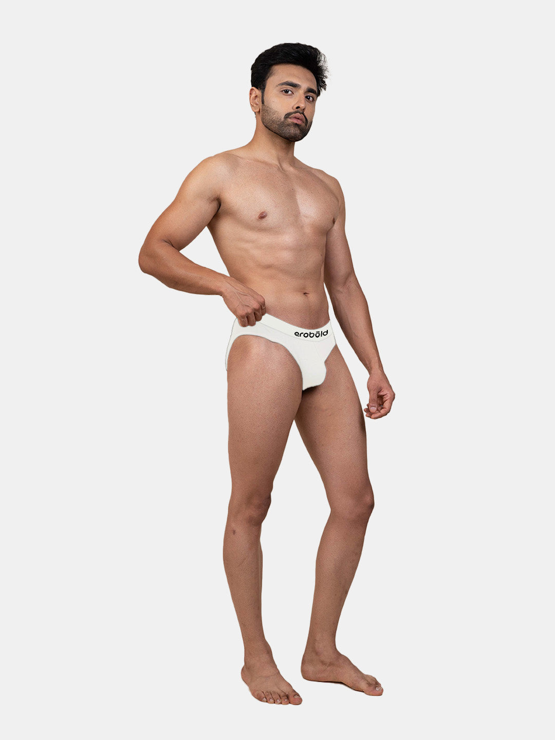 SquatBound Hybrid Brief | White