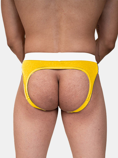 SquatBound Hybrid Brief | Lemon