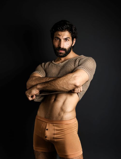 Button Trunk, tan (modal), photo 1