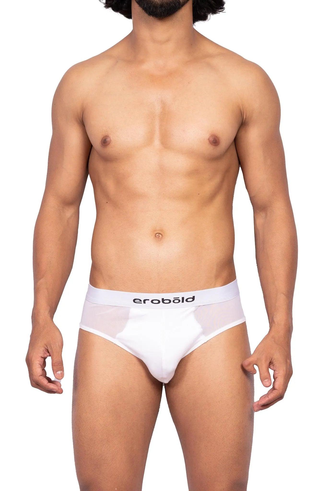 Meshy Affair Brief - White - Erobold - 