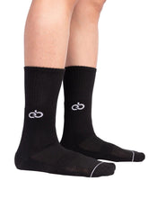 Socks - Obsidian Noir Crew Socks - Black - Erobold - 