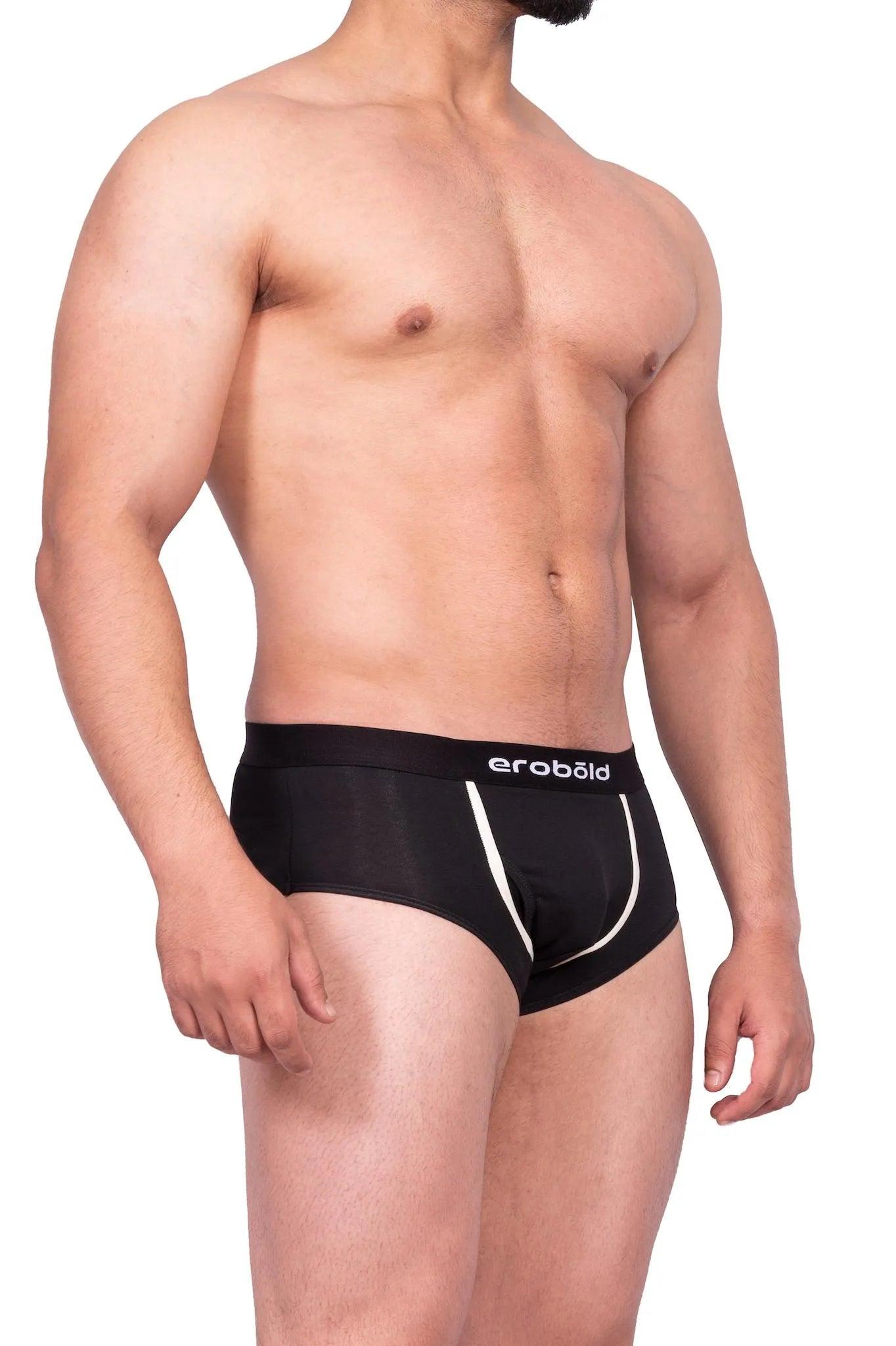 Peek A Boo Brief Black