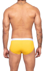 Peek A Boo Brief - Lemon - Erobold - 