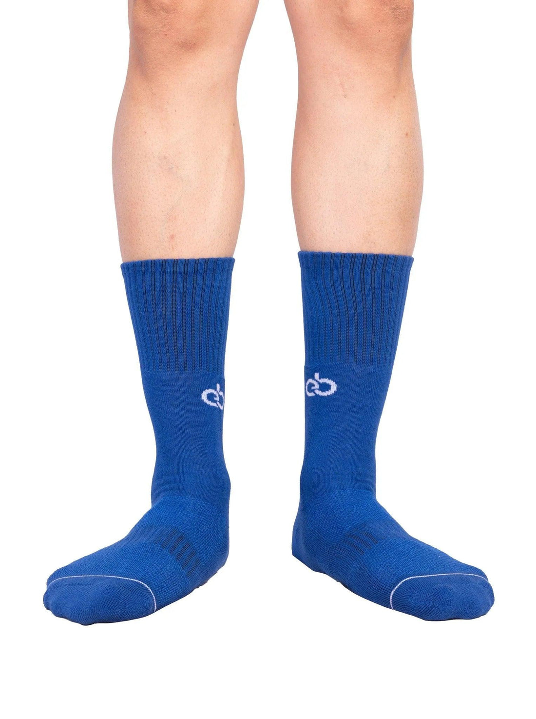 Socks - Regal Sapphire Crew Socks - Royal Blue - Erobold - 