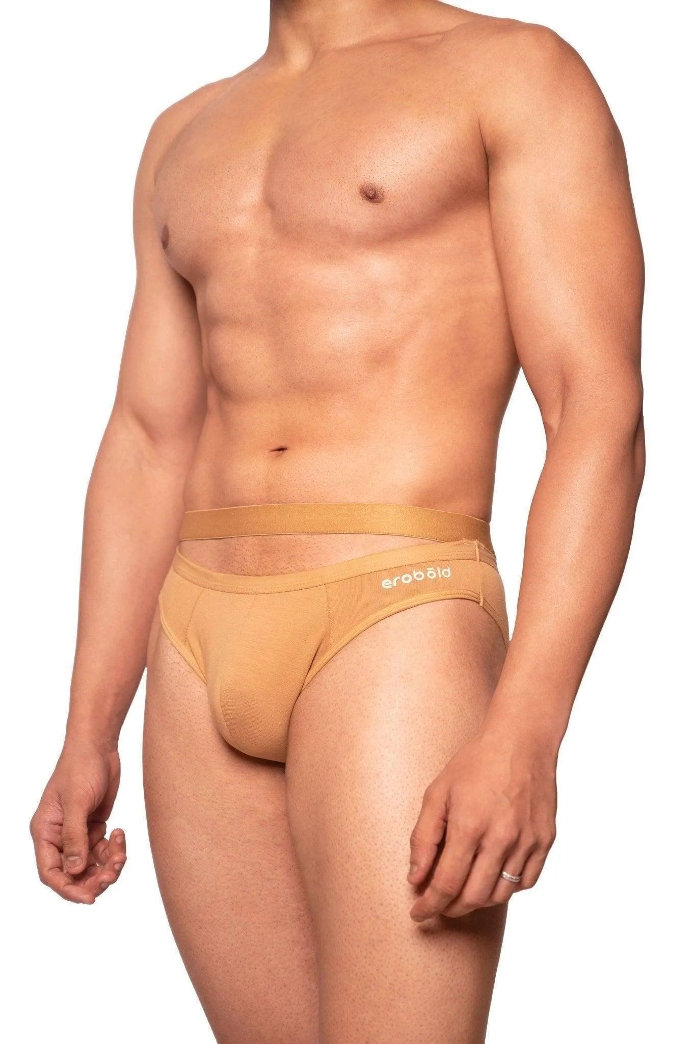 Band On Belly Brief - Tan - Erobold - 