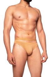 Band On Belly Brief - Tan - Erobold - 