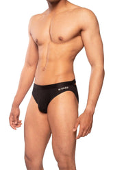 Cut On Butt Brief - Black - Erobold - 