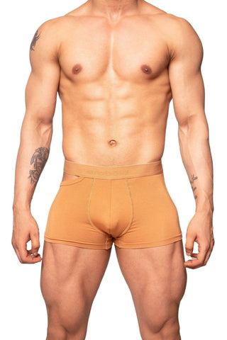 No-Roll Waistband Designer Trunk | Tan