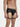 Mesh Garter Thong / Black
