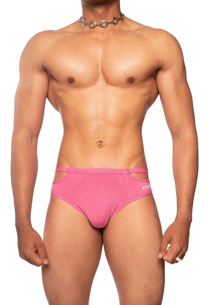 Slits On Sides Brief - Ibis Rose - Erobold - 