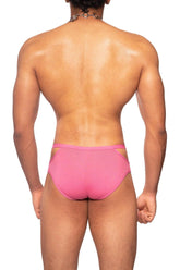 Slits On Sides Brief - Ibis Rose - Erobold - 