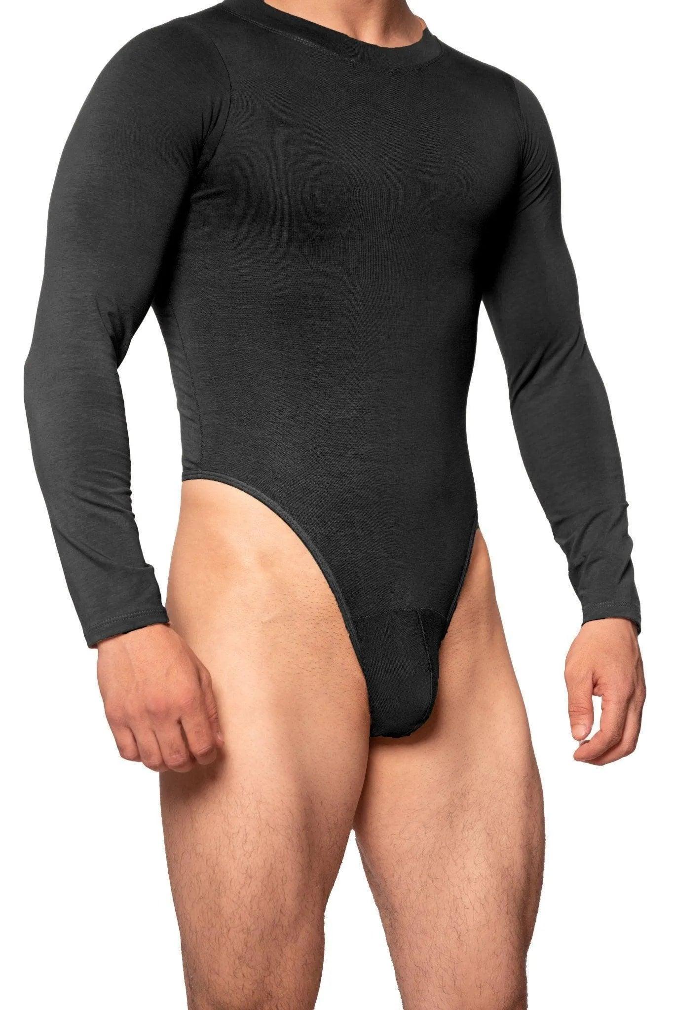 Surfer Bodysuit - Black - Erobold - 